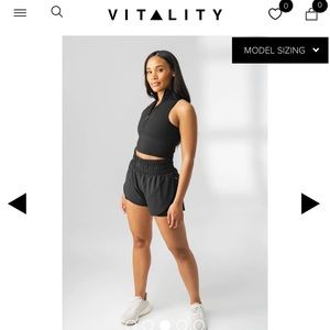 VITALITY The Vista Short - Black - M